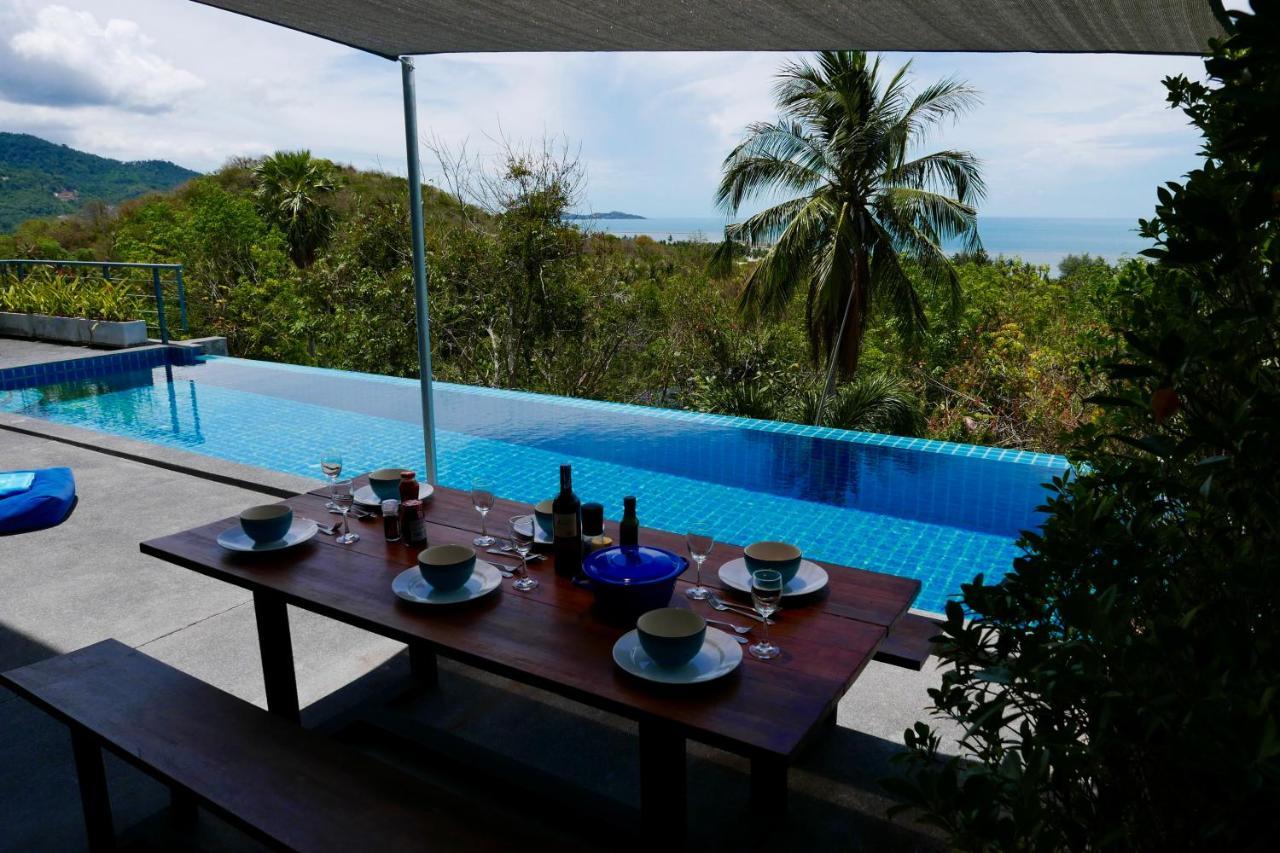 Ko Samui Seaview Pool Villa Philippa With Car Laem Set Beach Екстериор снимка