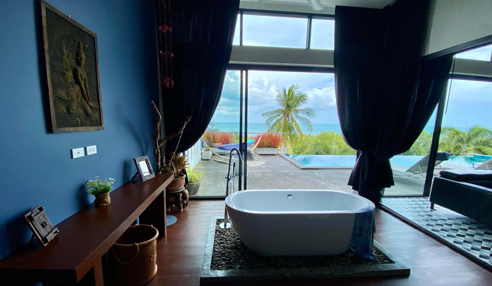 Ko Samui Seaview Pool Villa Philippa With Car Laem Set Beach Екстериор снимка